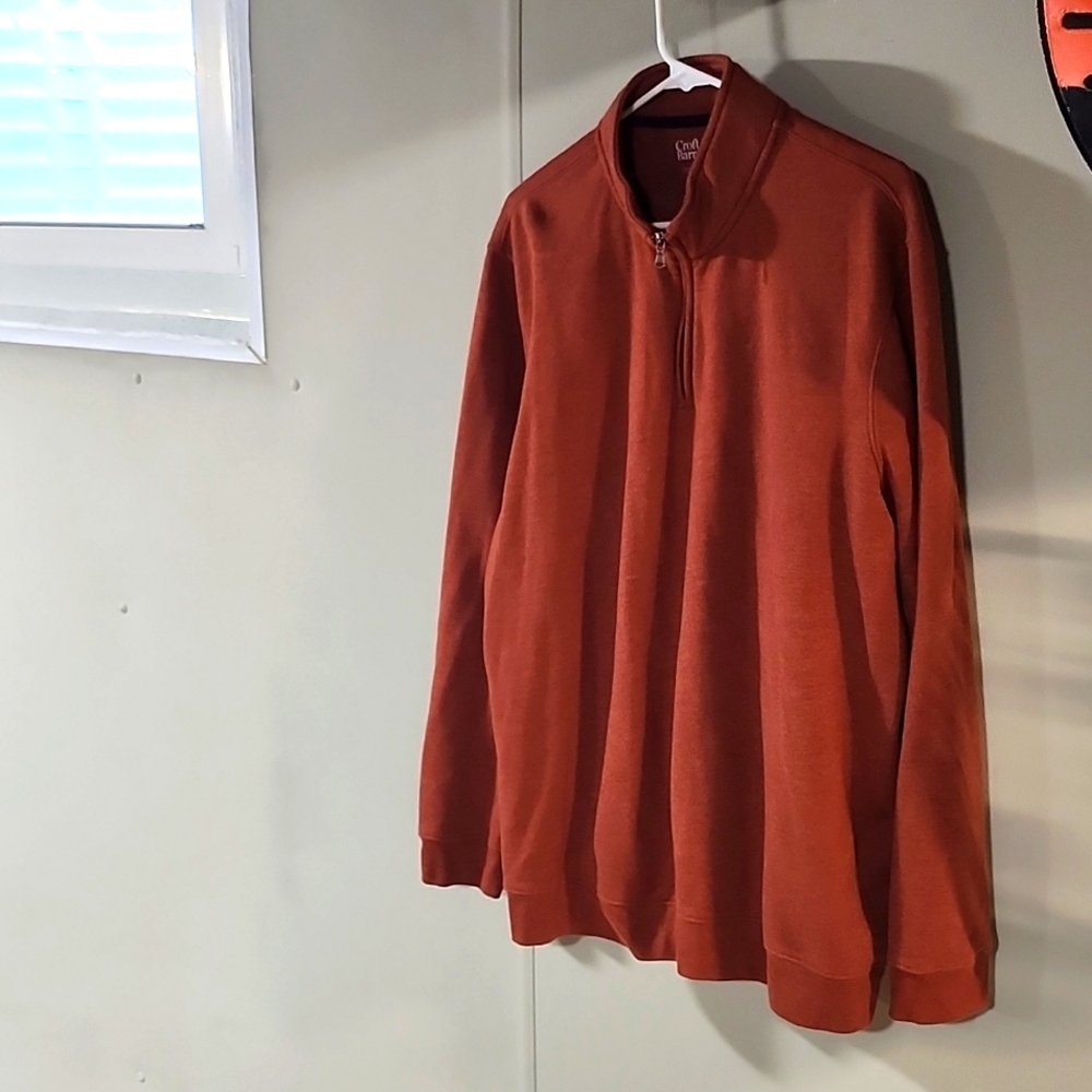 Croft and Barrow 1/4 zip SS